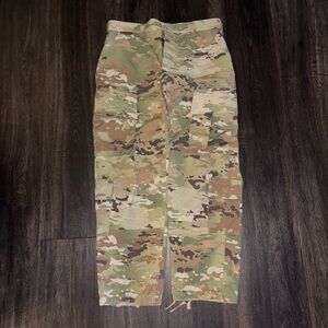 US Army Combat Trouser USGI Issued Multicam Ripstop Cargo Pants Medium Short